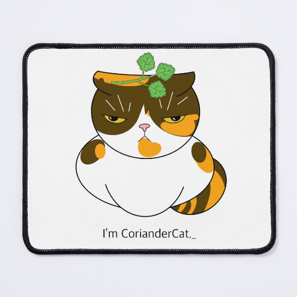 Item preview, A cocky cat named Coriander. designed and sold by CorianderCat.