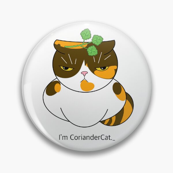 Item preview, A cocky cat named Coriander. designed and sold by CorianderCat.