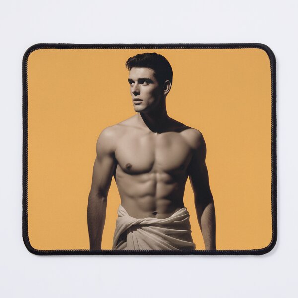 Item preview, Golden Apollo – Classic Masculine Fine Art Portrait designed and sold by gayishdesign.