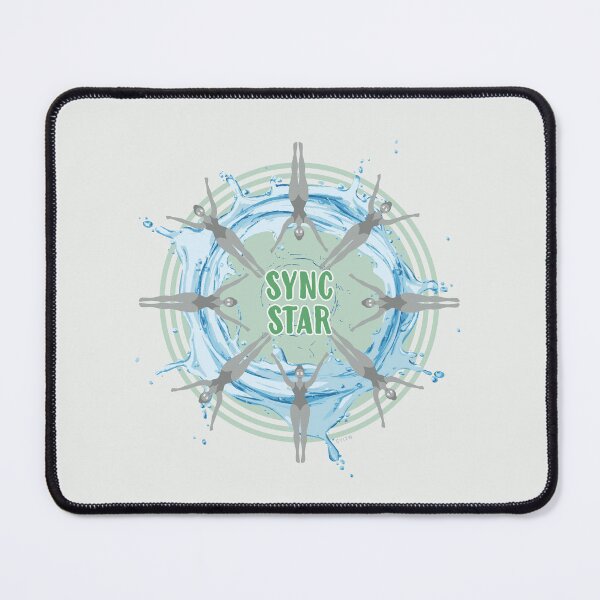 Item preview, Sync Star GREEN designed and sold by Pattern Omnibus.