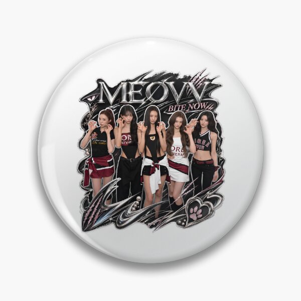 Item preview, MEOVV BITE NOW Era Fanmade Kpop Merch designed and sold by Valereekmerch.