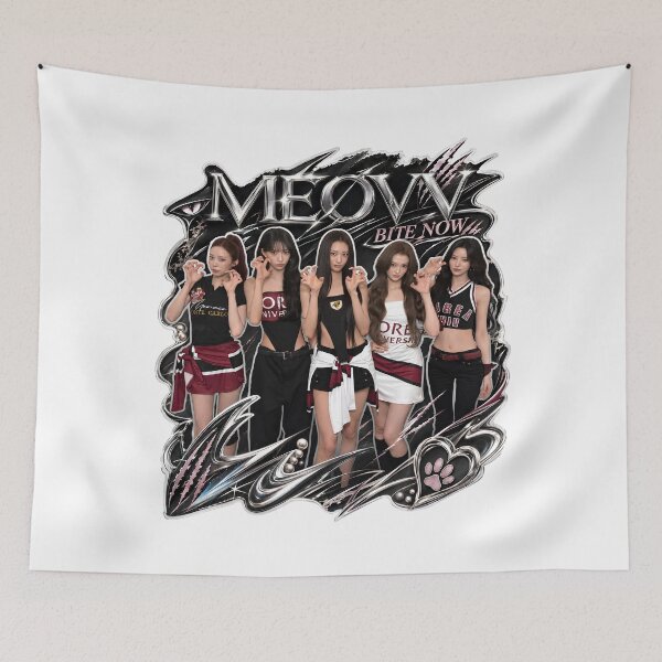 Item preview, MEOVV BITE NOW Era Fanmade Kpop Merch designed and sold by Valereekmerch.