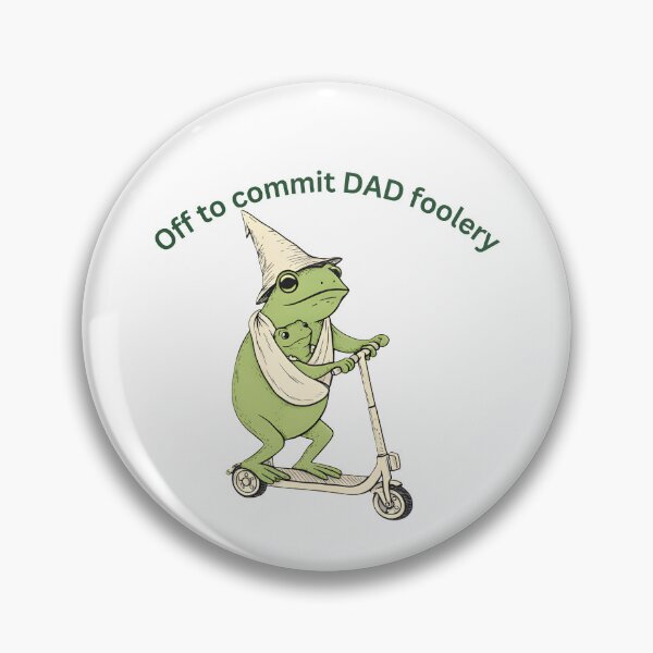 Item preview, Off To Commit Dad Foolery designed and sold by ladycerebellum.