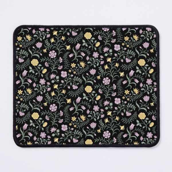 Item preview, Chintz garden 1 purple yellow black designed and sold by EKP-design.