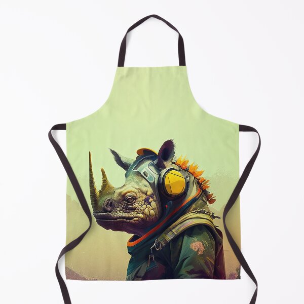 Item preview, Rhino Character – Steampunk Animal Warrior designed and sold by helgekerler.