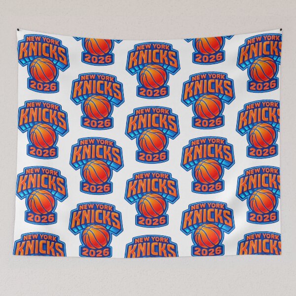 Item preview, New York Basketball 2026 Ny Knicks Blue  Orange Art designed and sold by kippompash.