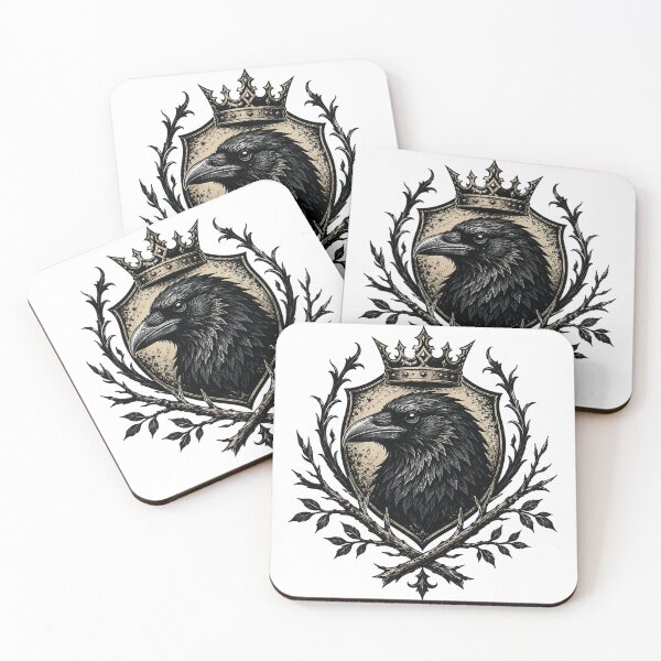 Item preview, Raven King Crest Emblem  designed and sold by the-dovlat.