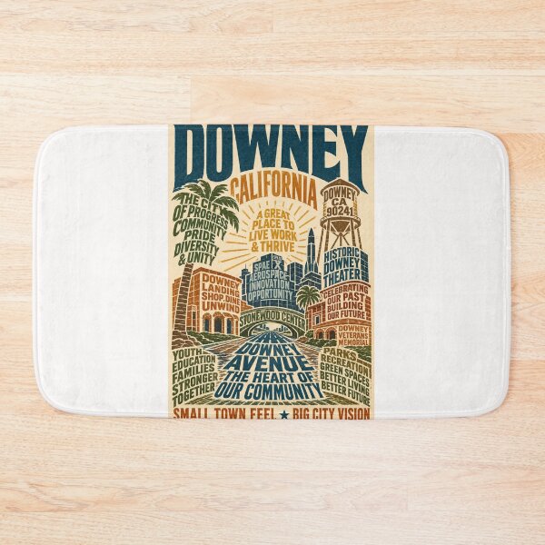 Item preview, Downey California Aerospace Heritage Stonewood Center Community Landmark designed and sold by Places On Earth.