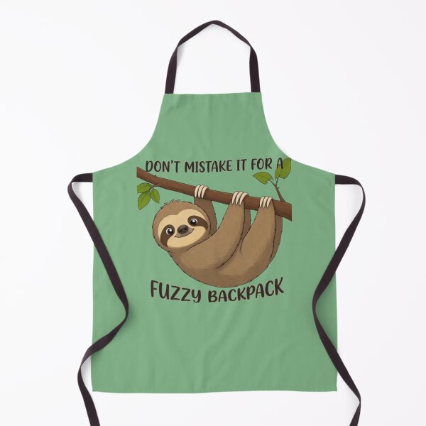 Item preview, Cute Sloth Hanging - Funny Animal Quote Not A Fuzzy Backpack designed and sold by Clean Print Goods.