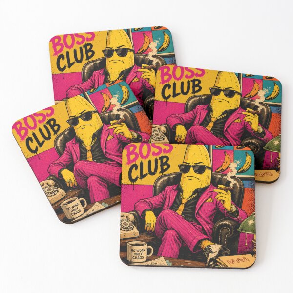 Item preview, banana Boss Club T-Shirt | Funny Mafia Banana Pop Art Streetwear Design designed and sold by Peel Dynasty.