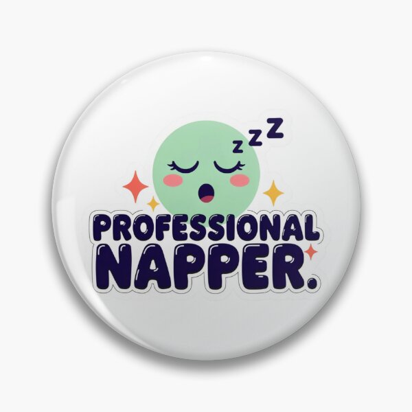 Item preview, Professional Napper Funny Kawaii Quote designed and sold by PrintBreeze.