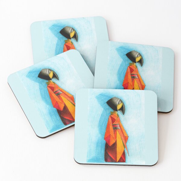 Item preview, Geometric Kimono Figure - Cubist Japanese Woman Illustration designed and sold by Ihor Ivanov.