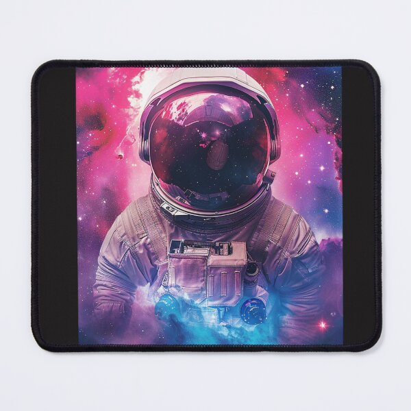 Item preview, Lone Astronaut in Nebula Art designed and sold by STATIC SOUL.
