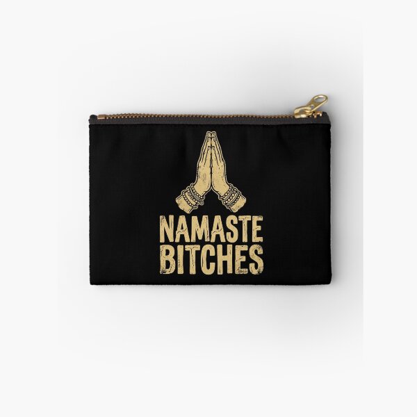 Item preview, Namaste Bitches - Funny Yoga Meditation designed and sold by dudelinart.