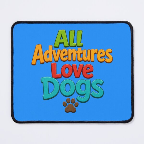 Item preview, Four-Pawed Friends Brighten Every Adventure designed and sold by annenambiro.