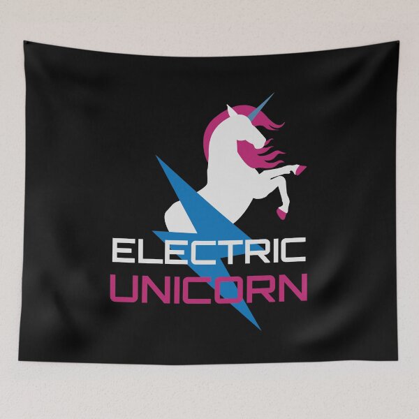 Item preview, Electric Unicorn Neon Fantasy designed and sold by ElectroSphere46.