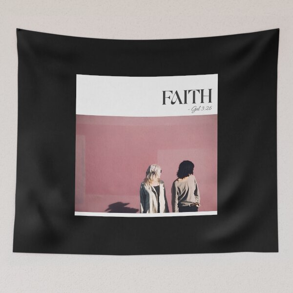 Item preview, Two Figures Against Pink Wall Minimalist Art designed and sold by OhSusiVee.