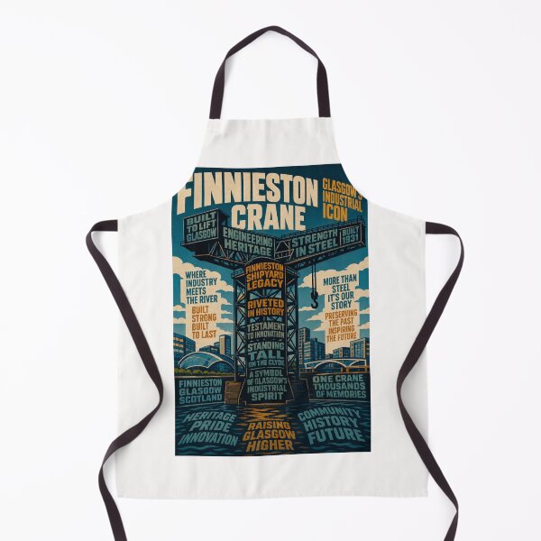 Item preview, Finnieston Crane Glasgow Clyde Waterfront Industrial Heritage Landmark designed and sold by Places On Earth.