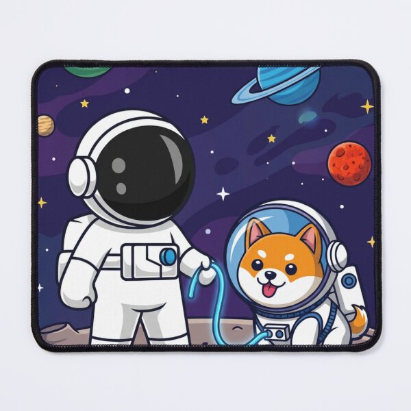 Item preview, Cute Shiba Inu Astronaut in Space designed and sold by SniperKing76.
