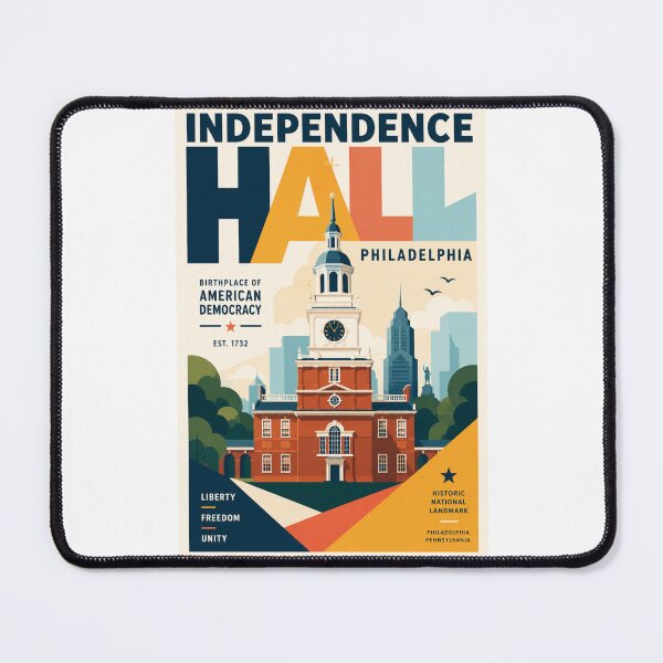 Item preview, Independence Hall Philadelphia Pennsylvania Birthplace of American Democracy designed and sold by Places On Earth.