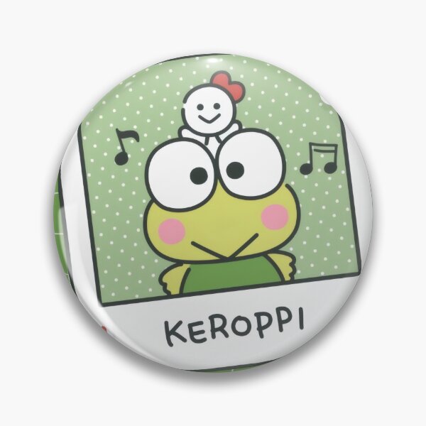 Item preview, Cute Nostalgic Green Frog and Rain Buddy - Kawaii Retro Green Grid Polaroid Sticker designed and sold by William Cano.