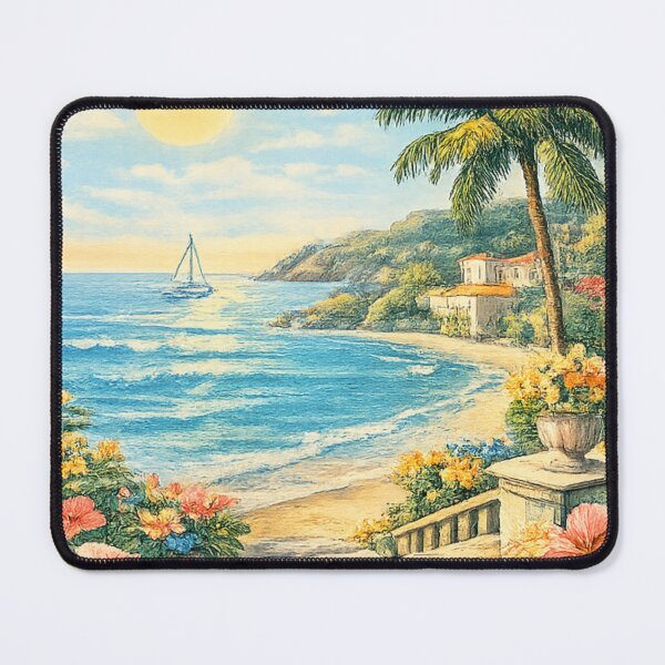 Item preview, Golden Glow on Tropical Shore designed and sold by KM Design.