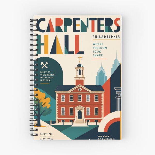 Item preview, Carpenters Hall Philadelphia First Continental Congress Historic Landmark designed and sold by Places On Earth.