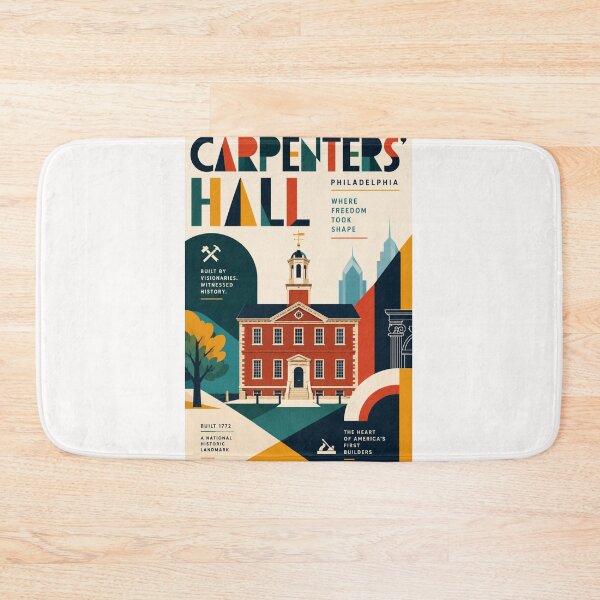 Item preview, Carpenters Hall Philadelphia First Continental Congress Historic Landmark designed and sold by Places On Earth.