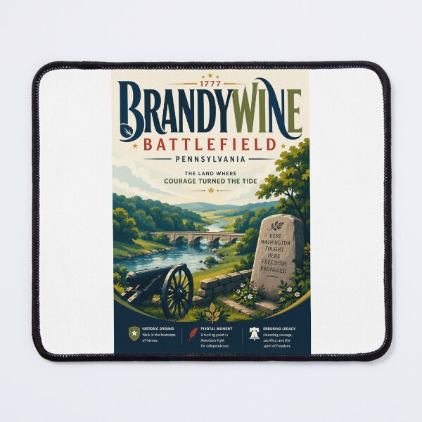 Item preview, Brandywine Battlefield Pennsylvania Revolutionary War Historic Site designed and sold by Places On Earth.