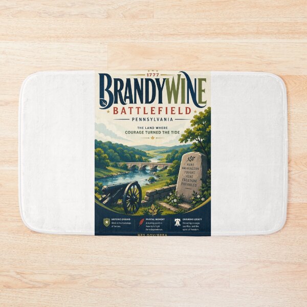 Item preview, Brandywine Battlefield Pennsylvania Revolutionary War Historic Site designed and sold by Places On Earth.