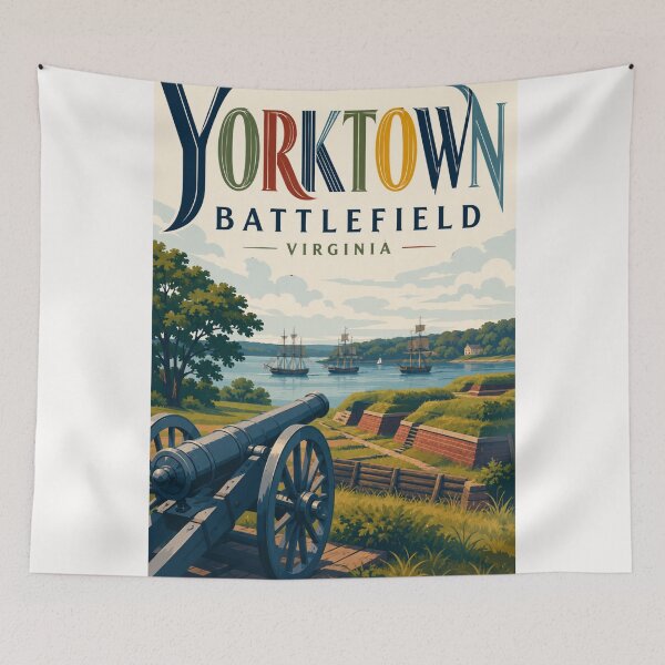 Item preview, Yorktown Battlefield Virginia Colonial Fortifications and Chesapeake Bay Historic Landmark designed and sold by Places On Earth.