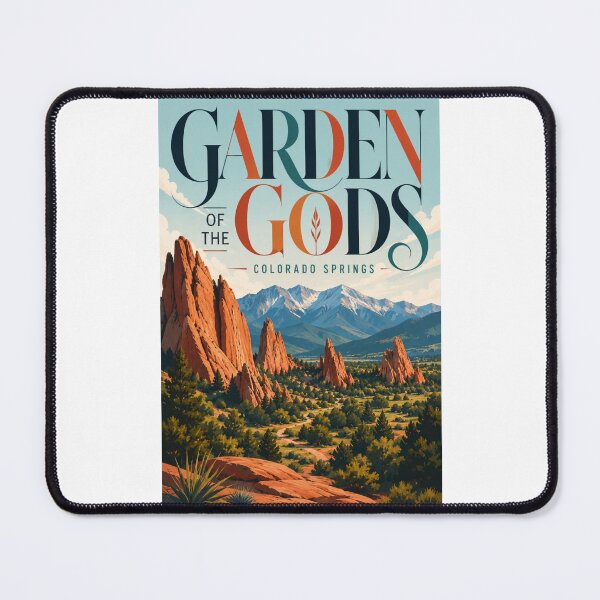 Item preview, Garden of the Gods Colorado Springs Pikes Peak Rocky Mountain Landscape designed and sold by Places On Earth.