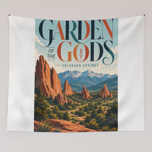 Item preview, Garden of the Gods Colorado Springs Pikes Peak Rocky Mountain Landscape designed and sold by Places On Earth.