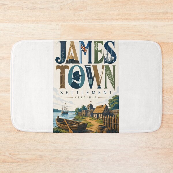 Item preview, Jamestown Settlement Virginia First Permanent English Colony on the James River designed and sold by Places On Earth.