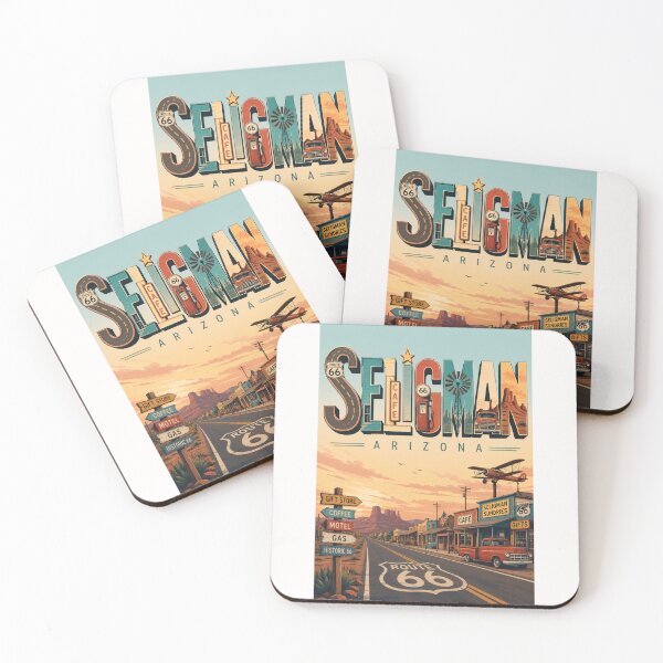 Item preview, Seligman Arizona Route 66 Historic Main Street and Mother Road Heritage designed and sold by Places On Earth.
