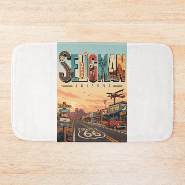 Item preview, Seligman Arizona Route 66 Historic Main Street and Mother Road Heritage designed and sold by Places On Earth.