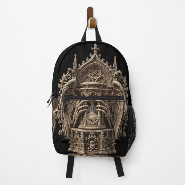 Item preview, Hourglass Shrine with Skull — Gothic Sculpture designed and sold by David Mateo ArtWorks.