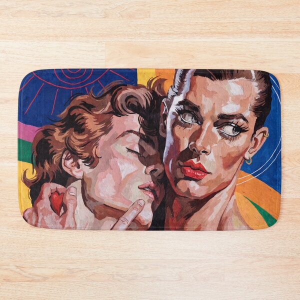 Item preview, Eternal Embrace – Retro Psychedelic Queer Art Poster designed and sold by gayishdesign.