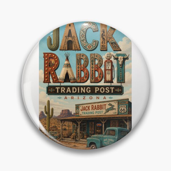 Item preview, Jack Rabbit Trading Post Arizona Route 66 Desert Landmark Near Holbrook designed and sold by Places On Earth.