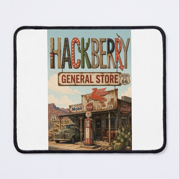 Item preview, Hackberry General Store Arizona Route 66 Mojave Desert Roadside Icon designed and sold by Places On Earth.