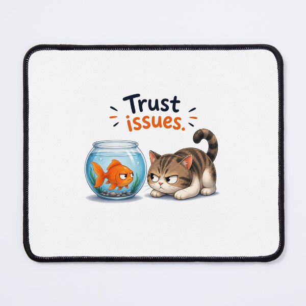Item preview, Suspicious Friendship – Trust Issues designed and sold by QuirkNest Studio .