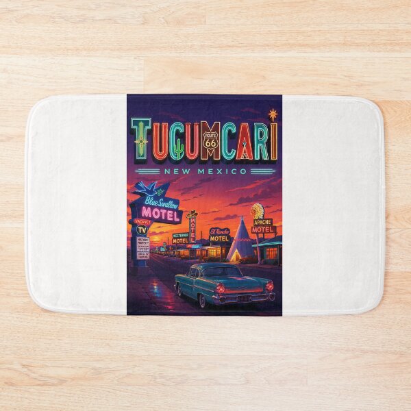 Item preview, Tucumcari New Mexico Route 66 Neon Motel District and Historic Highway Heritage designed and sold by Places On Earth.