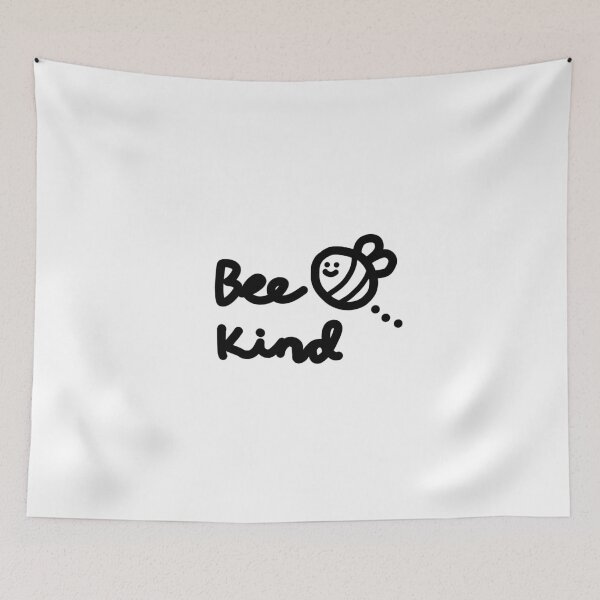 Item preview, Cute Bee Doodle Kindness Lettering designed and sold by DaisyRooDesign.