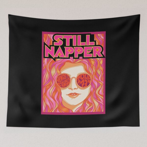 Item preview, Water Flower Power Retro Style Portrait designed and sold by SomeHitori.