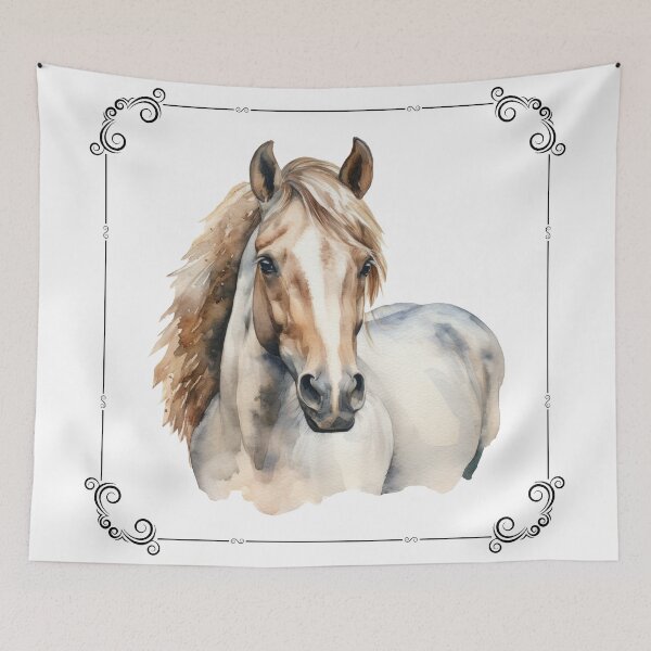 Item preview, Framed Picture of Pale Horse designed and sold by TeeGeeTees.