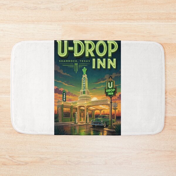 Item preview, U-Drop Inn Conoco Tower Route 66 Shamrock Texas Landmark designed and sold by Places On Earth.