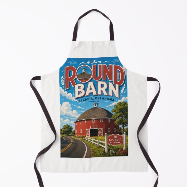 Item preview, Arcadia Round Barn Route 66 Landmark Oklahoma Countryside designed and sold by Places On Earth.