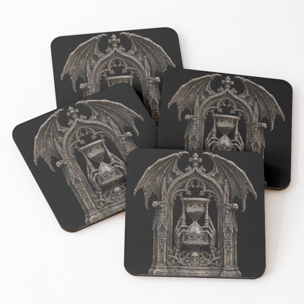 Item preview, Hourglass Tower with Gargoyles — Gothic Sculpture designed and sold by David Mateo ArtWorks.
