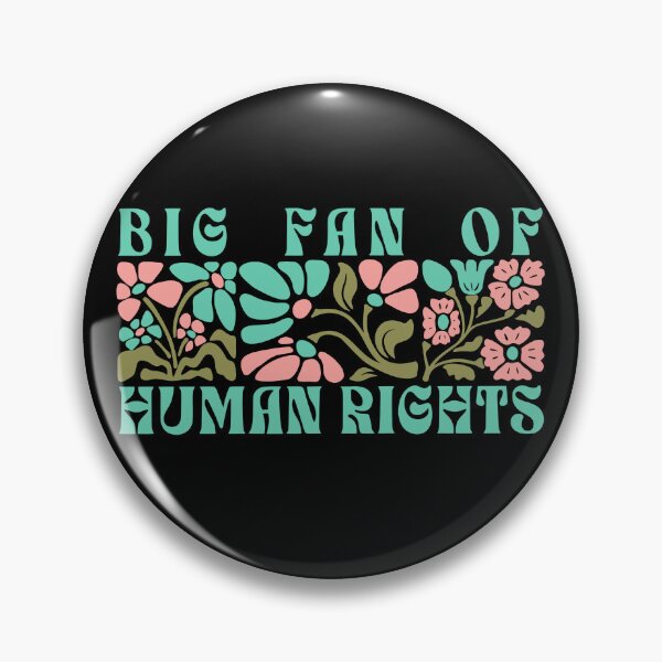 Item preview, Big Fan Of Human Rights designed and sold by ladycerebellum.