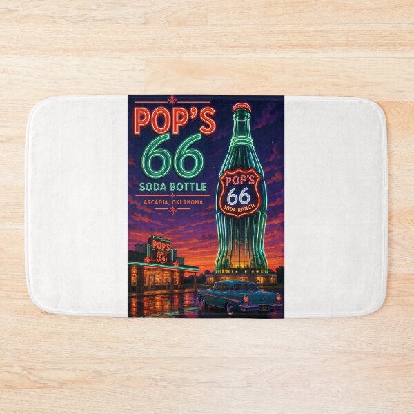 Item preview, Pop's 66 Soda Ranch Arcadia Oklahoma Route 66 Landmark designed and sold by Places On Earth.